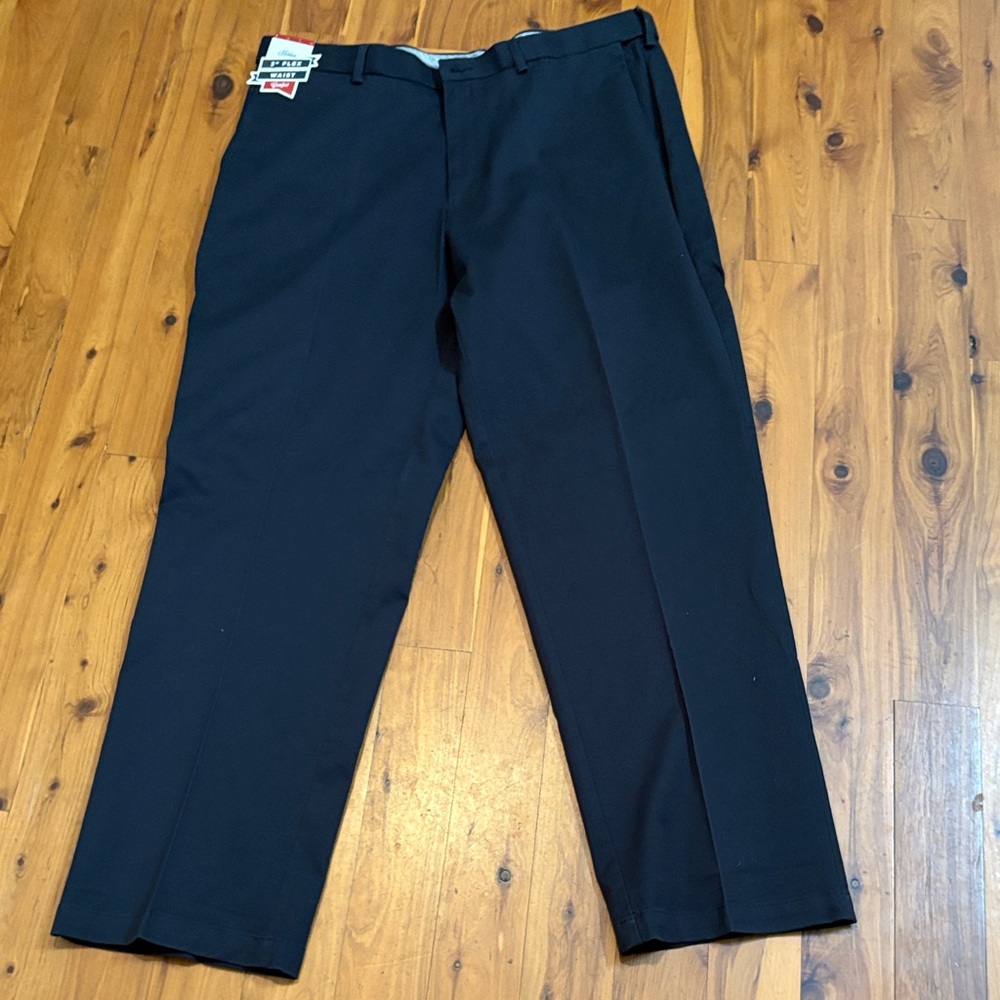 Haggar Men's Navy Pants NWT Work to Weekend PRO